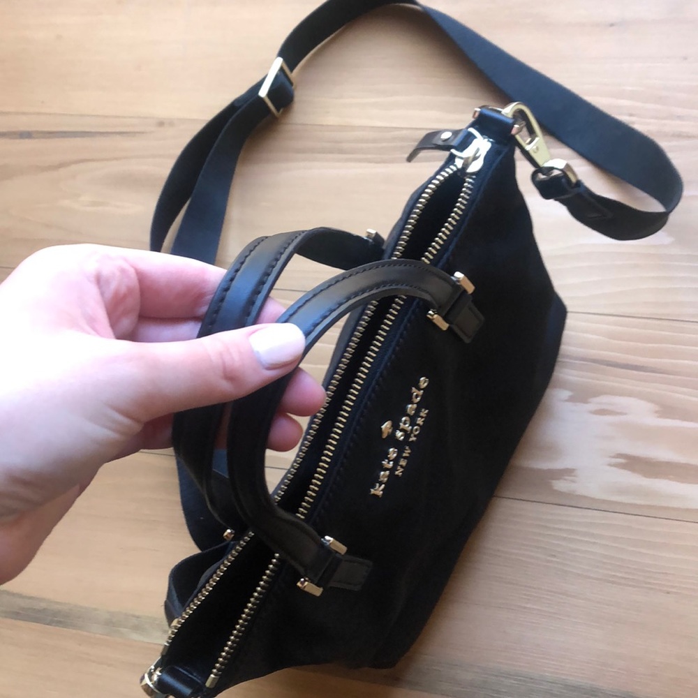 Black Kate spade purse crossbody